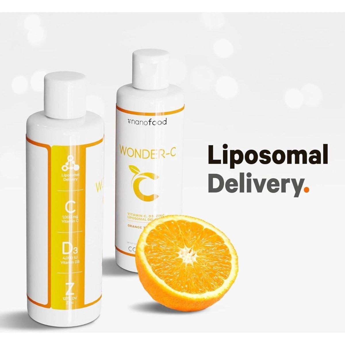 Natural Vitamin C Liquid Boost with Zinc & Antioxidants