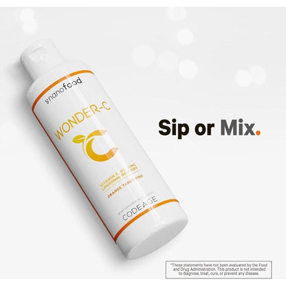 Natural Vitamin C Liquid Boost with Zinc & Antioxidants
