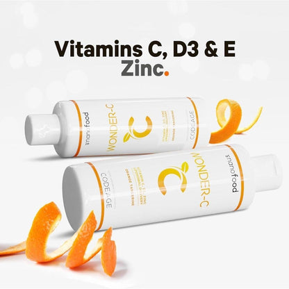 Natural Vitamin C Liquid Boost with Zinc & Antioxidants