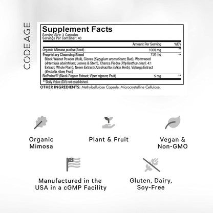 Natural Detox Cleanse Supplement with Herbal Extracts
