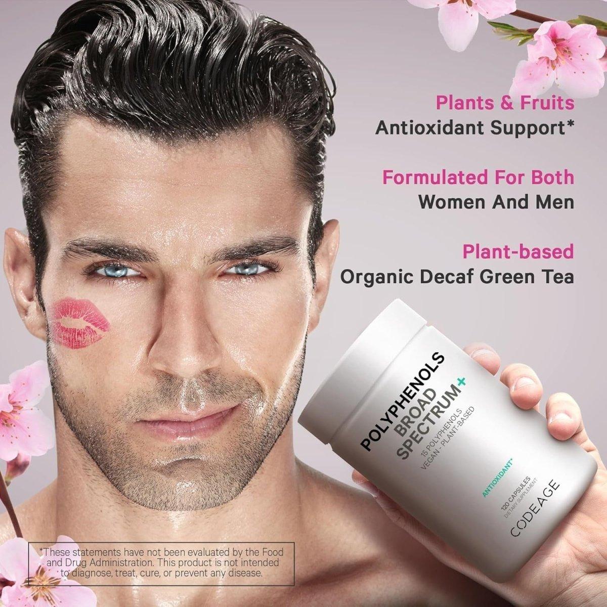 Premium Antioxidant Supplement with Quercetin and Resveratrol Capsules