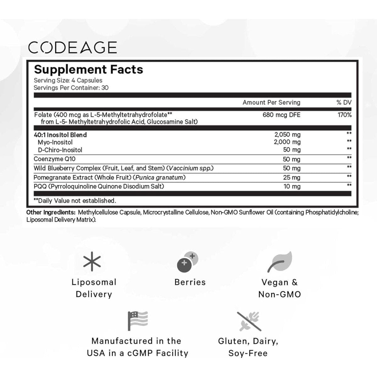 Natural Women's Hormone Balance Supplement with Antioxidants