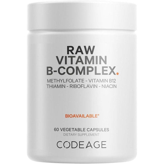 Natural Vitamin B Complex Supplement - 60 Count - Mycosmeticslondon