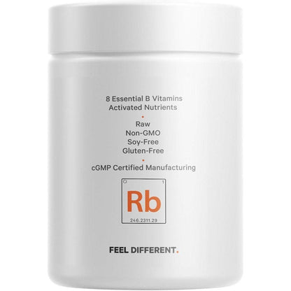 Natural Vitamin B Complex Supplement - 60 Count