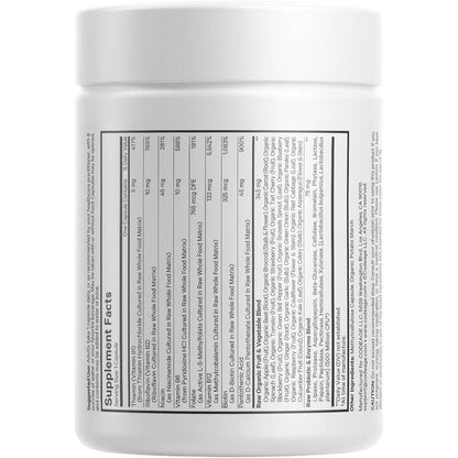 Natural Vitamin B Complex Supplement - 60 Count