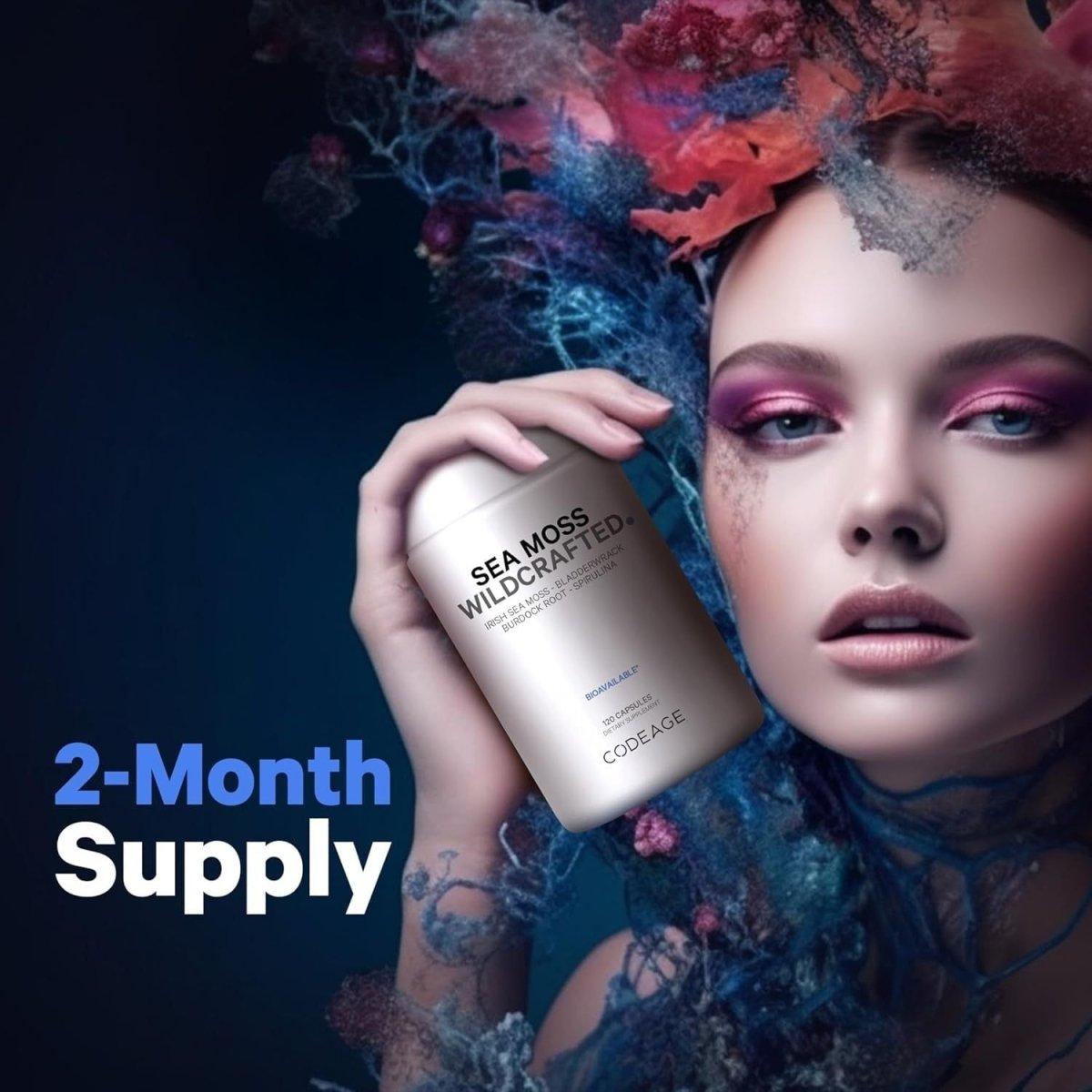 Natural Sea Moss Supplement with Vitamins and Minerals