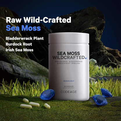 Natural Sea Moss Supplement with Vitamins and Minerals