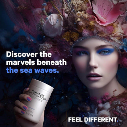Natural Sea Moss Supplement with Vitamins and Minerals