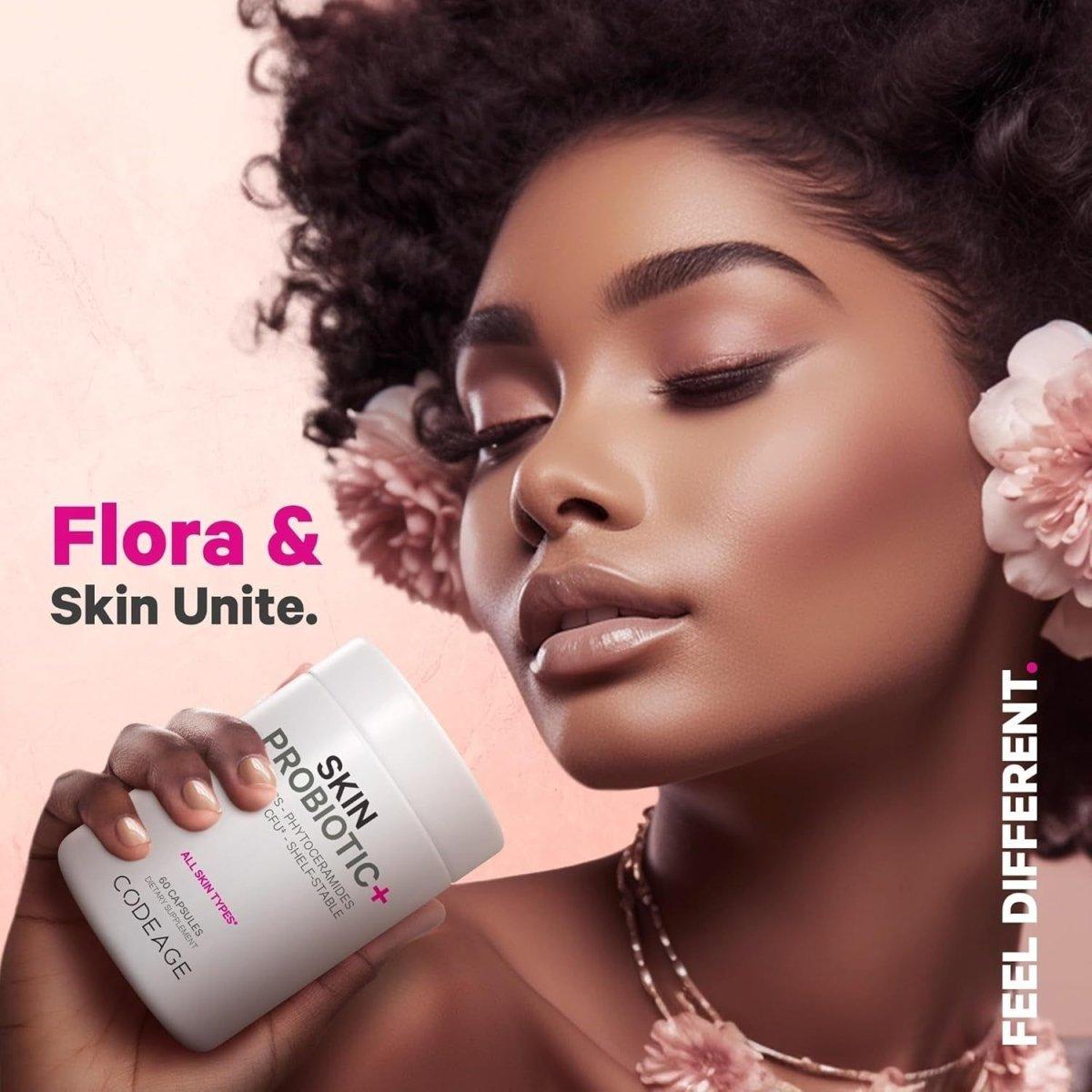 Natural Probiotic Skin Capsules with Vitamin C & Botanicals