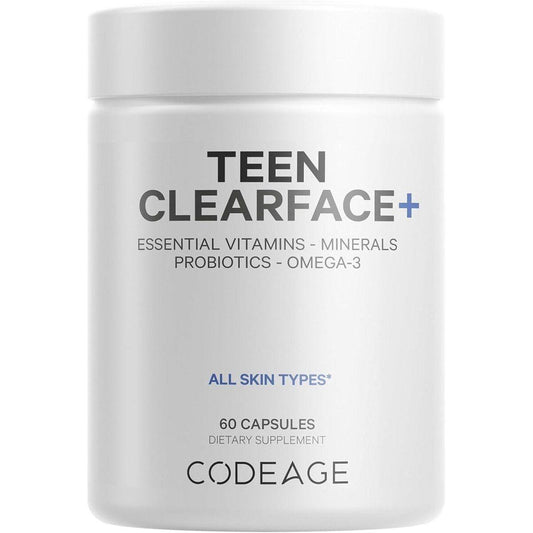 Natural Teen Skin Care Supplement with Probiotics Vitamins - Mycosmeticslondon