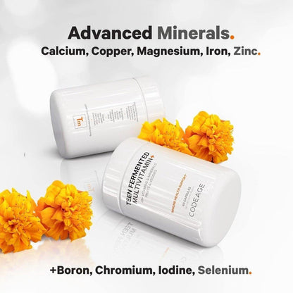Natural Teen Multivitamin Supplement - 60 Capsules