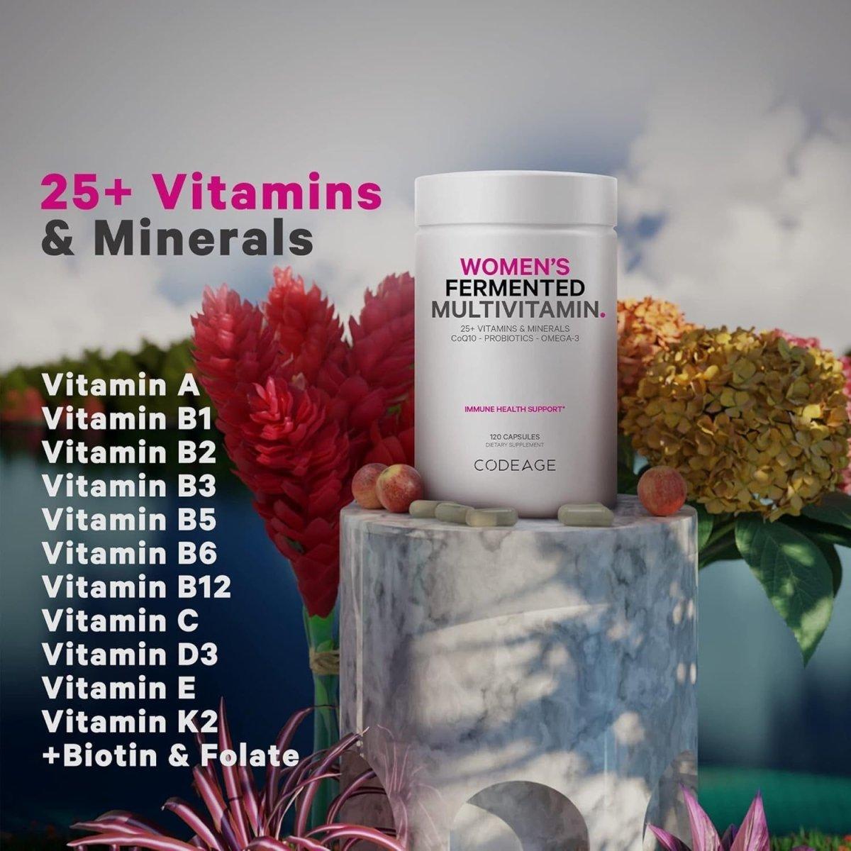Premium Womens Multivitamin Supplement 120 Vegan Caps