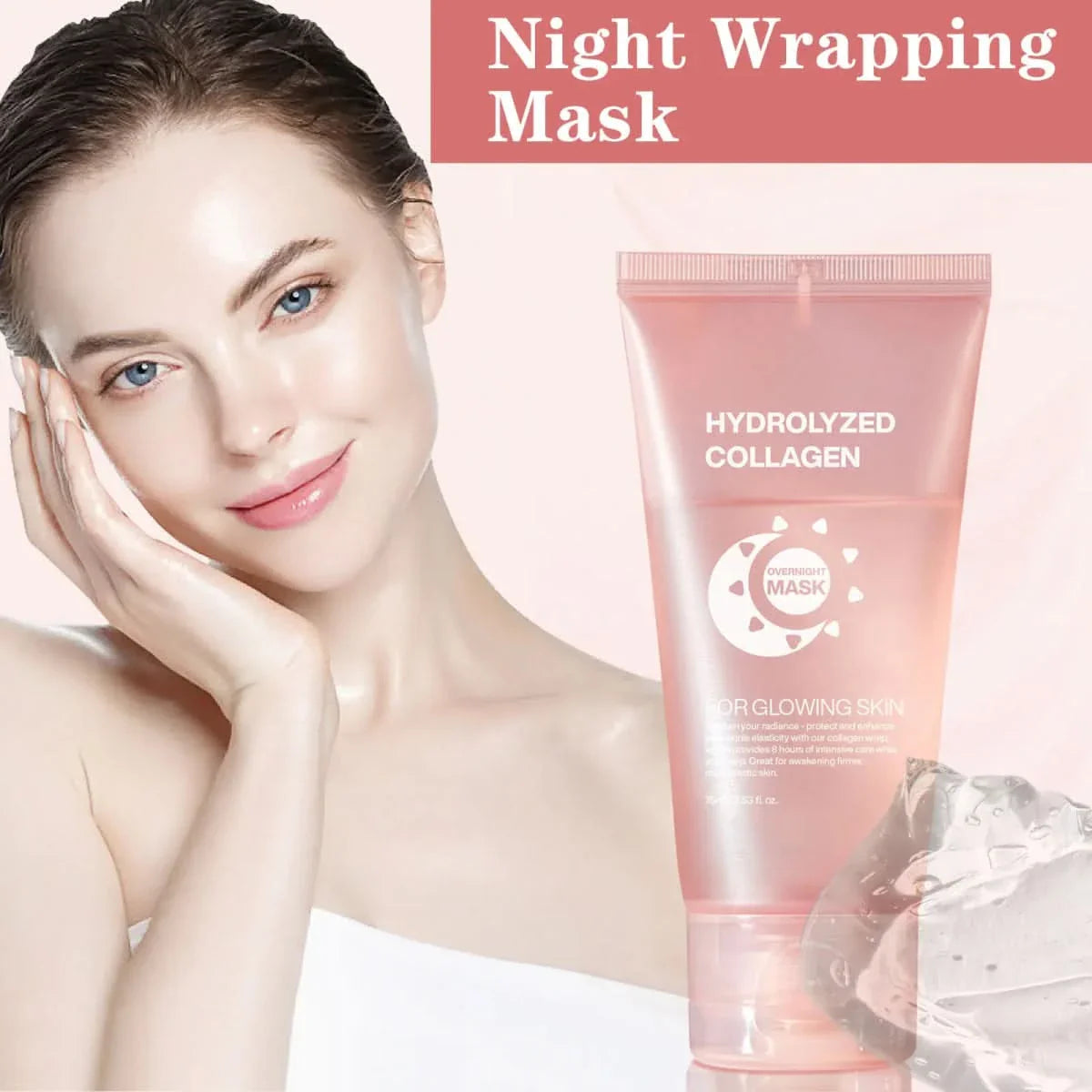 Moisturizing Overnight Face Mask - Plumping Hydrating Skin Care