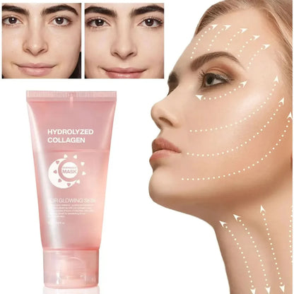 Moisturizing Overnight Face Mask - Plumping Hydrating Skin Care - Mycosmeticslondon