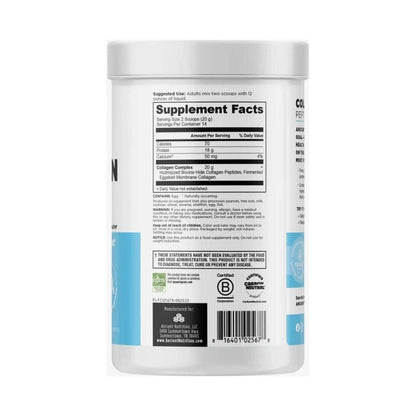 Premium Collagen Peptides Powder - Unflavored - Joint Support