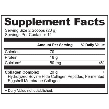 Premium Collagen Peptides Powder - Unflavored - Joint Support