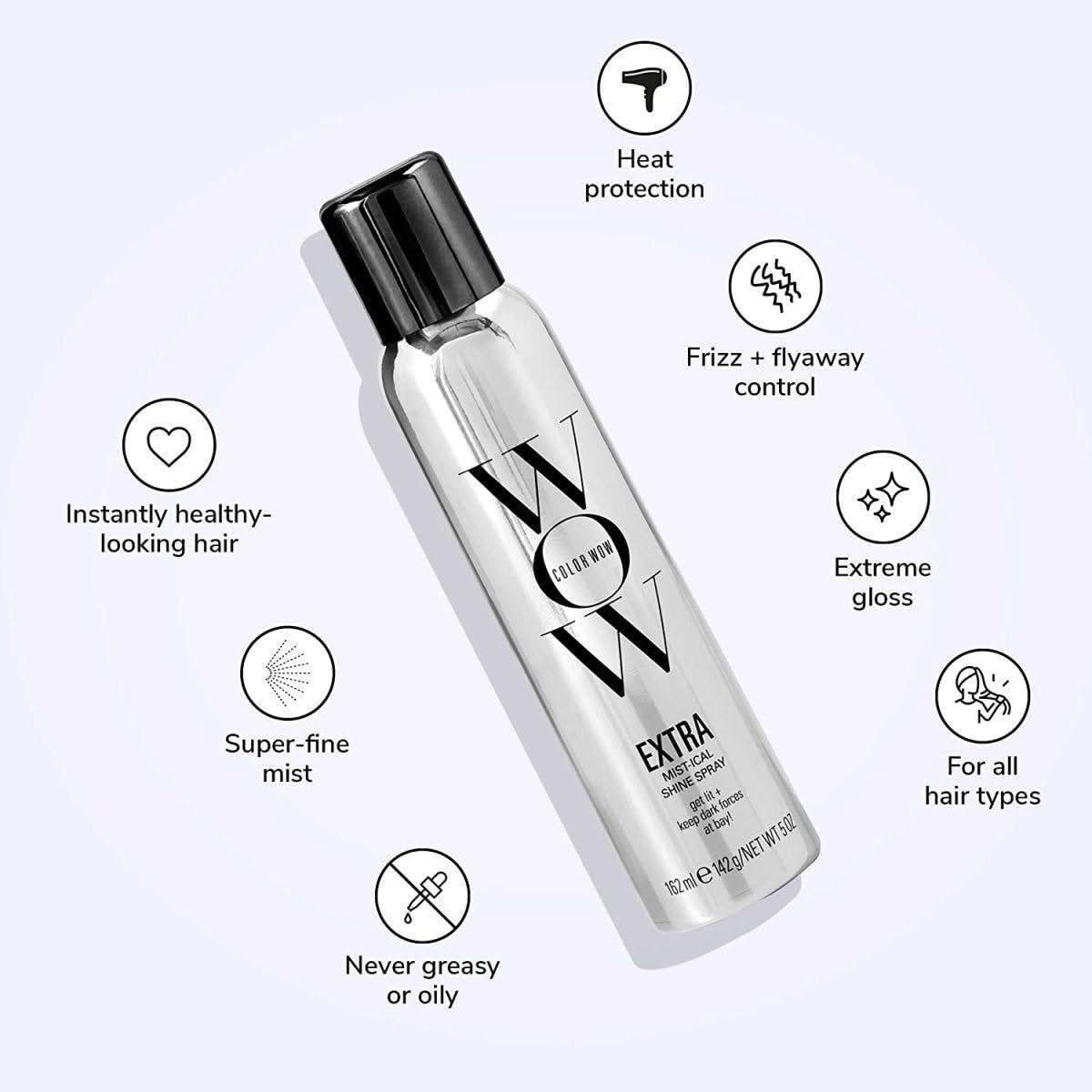 Silky Shine Hair Spray 162ml | Lightweight Gloss Finisher