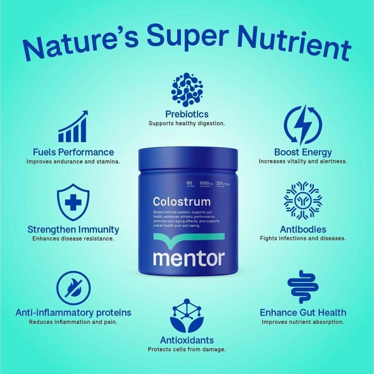 Natural Immune System Booster Supplement Powder