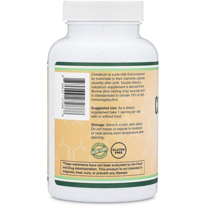Natural Bovine Colostrum Capsules 1000mg