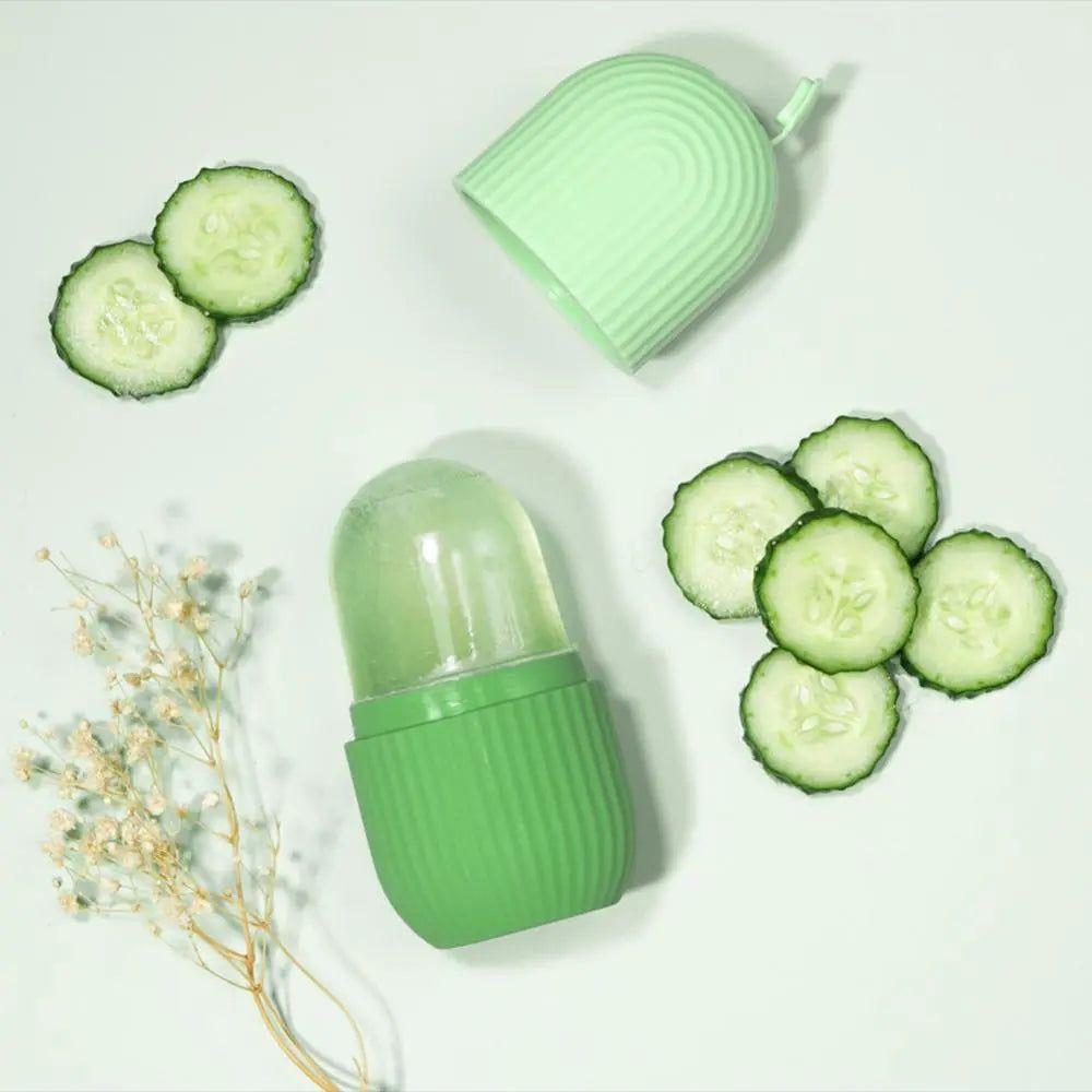 Cooling Facial Massage Roller for Glowing Skin