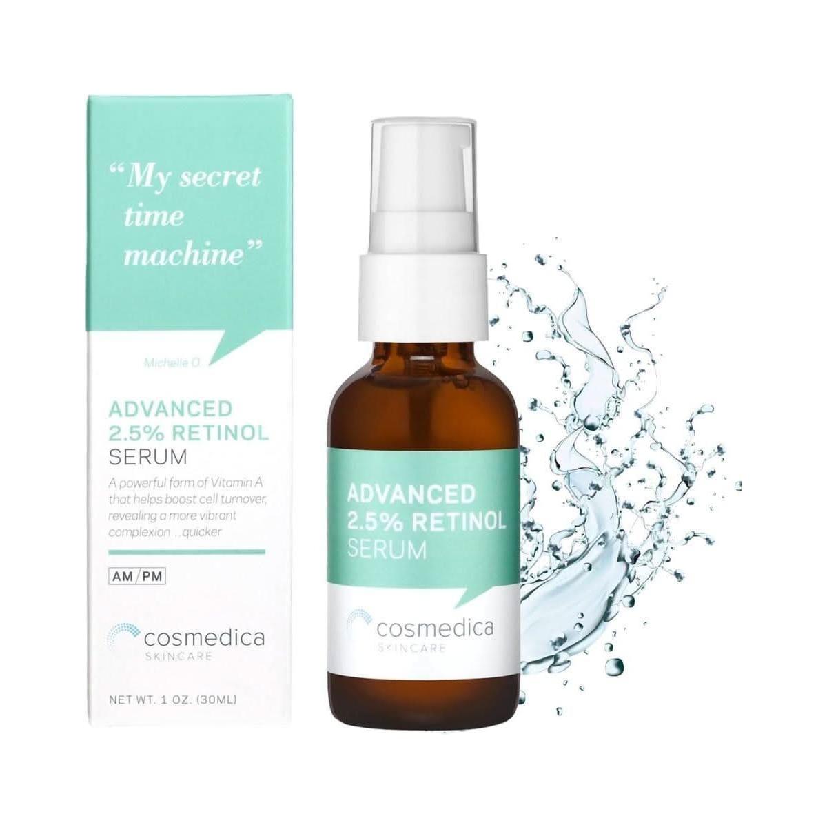 Glowing Skin 2.5% Retinol Night Moisturizer Cream 50ml - Mycosmeticslondon