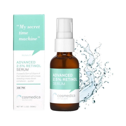 Glowing Skin 2.5% Retinol Night Moisturizer Cream 50ml - Mycosmeticslondon