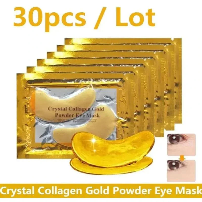 Luxurious Collagen Eye Masks - 30 Pack Anti-Wrinkle Patches