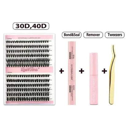 Full Volume Curly False Eyelashes for Bold Eyes