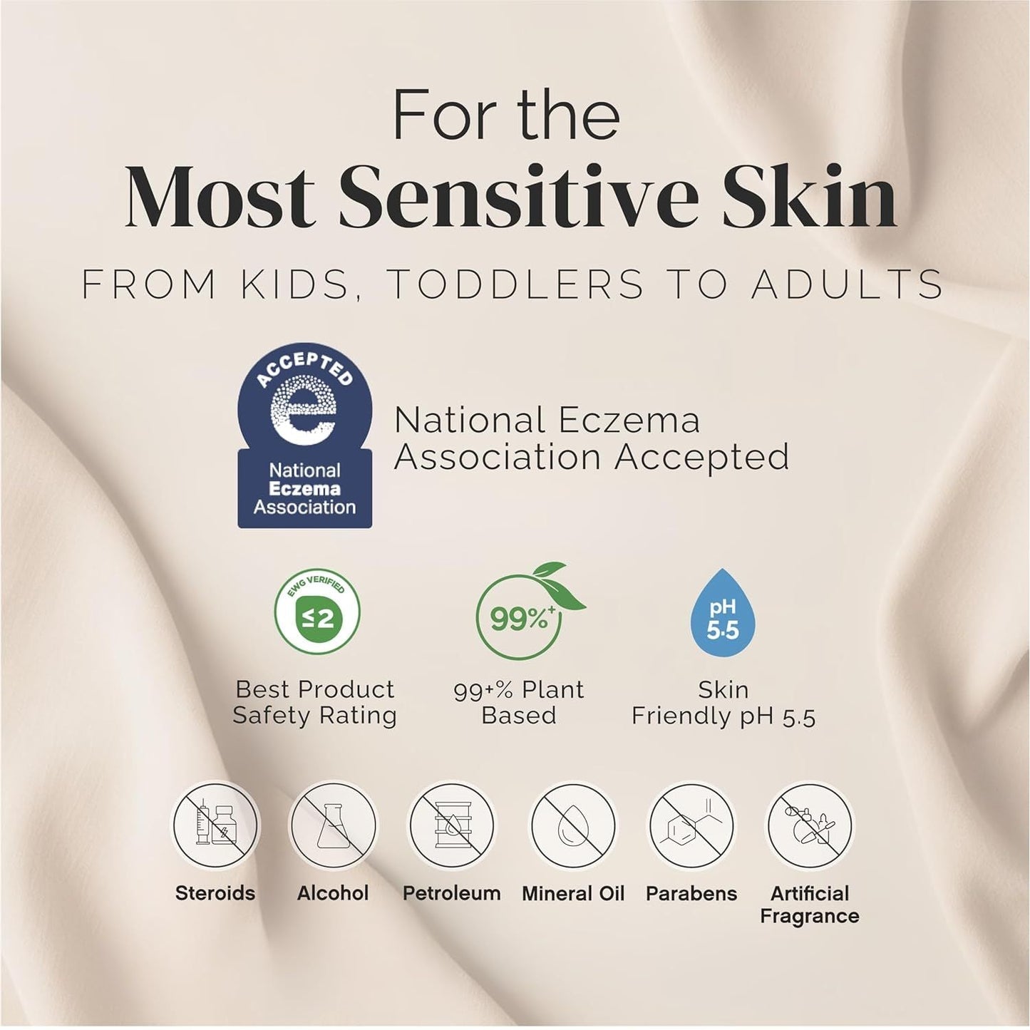 Natural Eczema Cream - Soothing Dry Skin Moisturizer