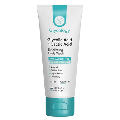 Gentle Exfoliating Body Wash for Glowing Skin - Mycosmeticslondon