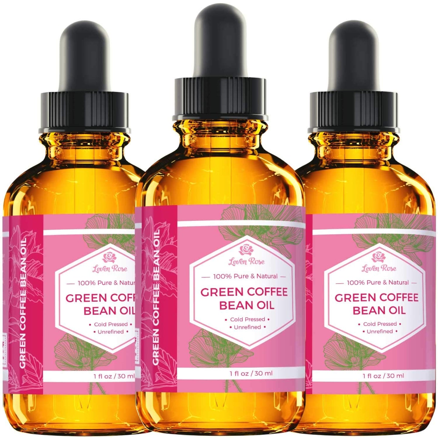 Natural Green Coffee Bean Oil 30ml - Nourishing Skin Care