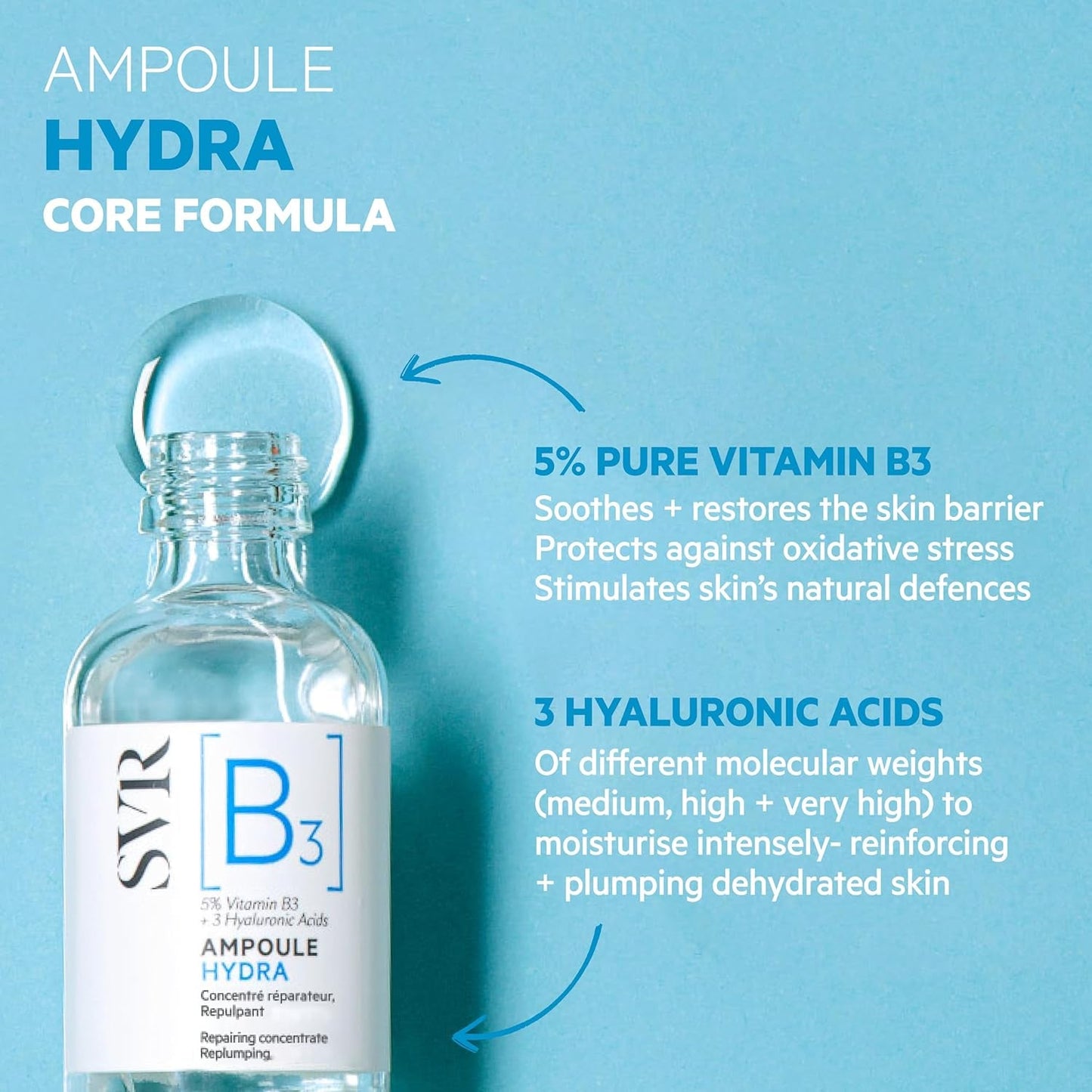 Intensive Hydrating Serum with Niacinamide and Hyaluronic Acid