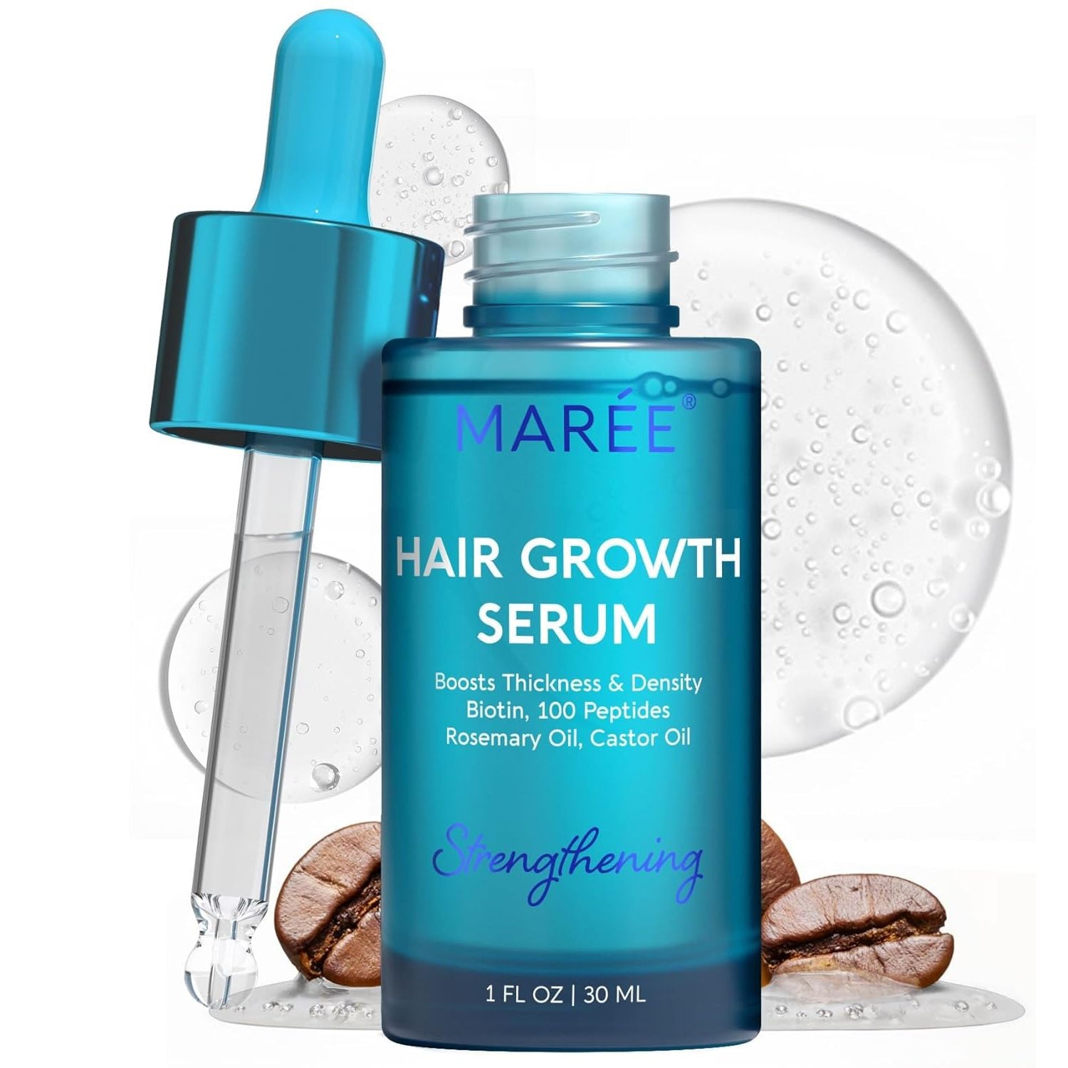 Nourishing Hair Growth Serum for Thicker Longer Hair - Mycosmeticslondon