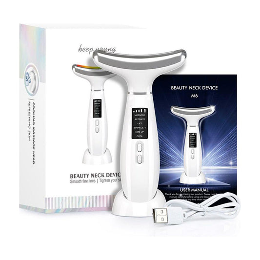 Cooling Neck Massager for Wrinkle Reduction - Mycosmeticslondon