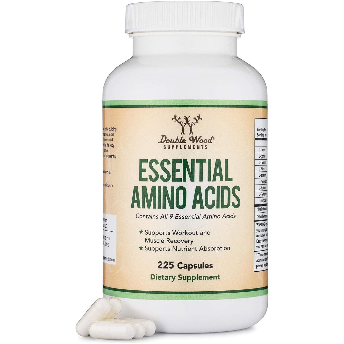 Premium Amino Acids Capsules for Muscle Recovery - Mycosmeticslondon
