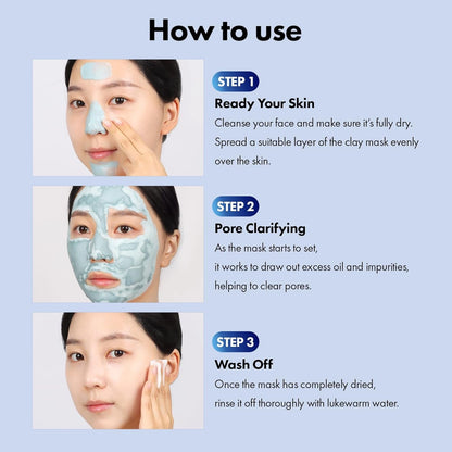Natural Blackhead Face Mask 100g - Pore Cleansing Detox