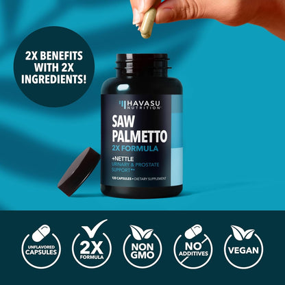 Premium Saw Palmetto Supplement for Men's Health