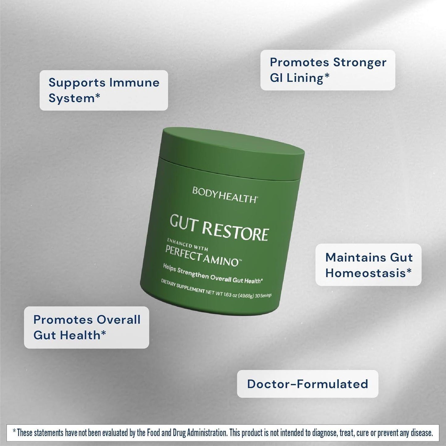 Probiotic Gut Health Supplement with Amino Acids