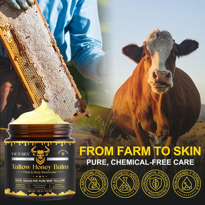 Natural Honey Face and Body Moisturizer Cream