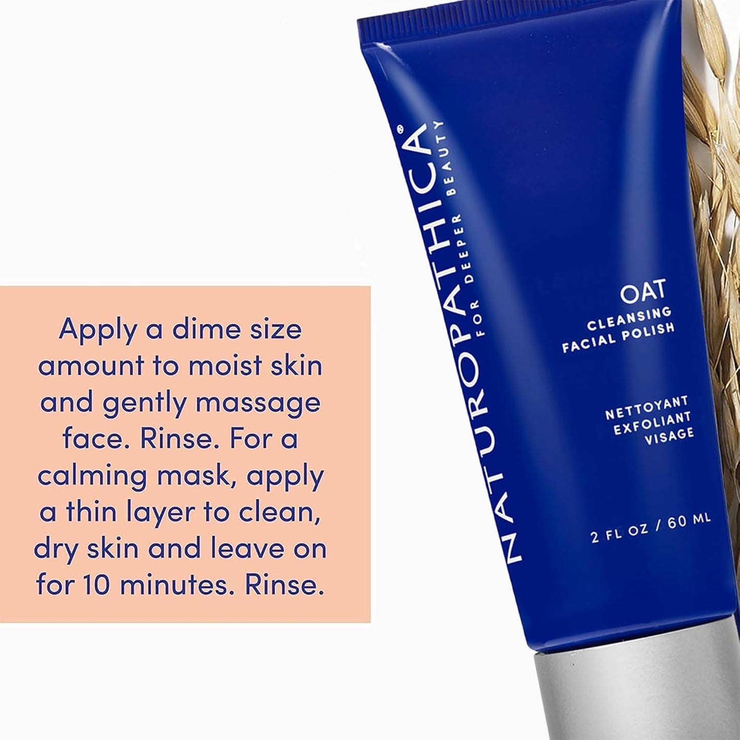 Soothing Oat Facial Exfoliator Cleanser