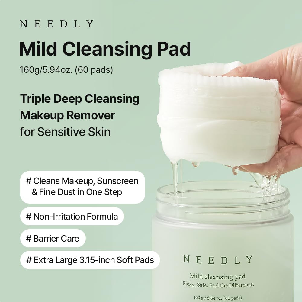 Soft Gentle Makeup Remover Pads for Sensitive Skin