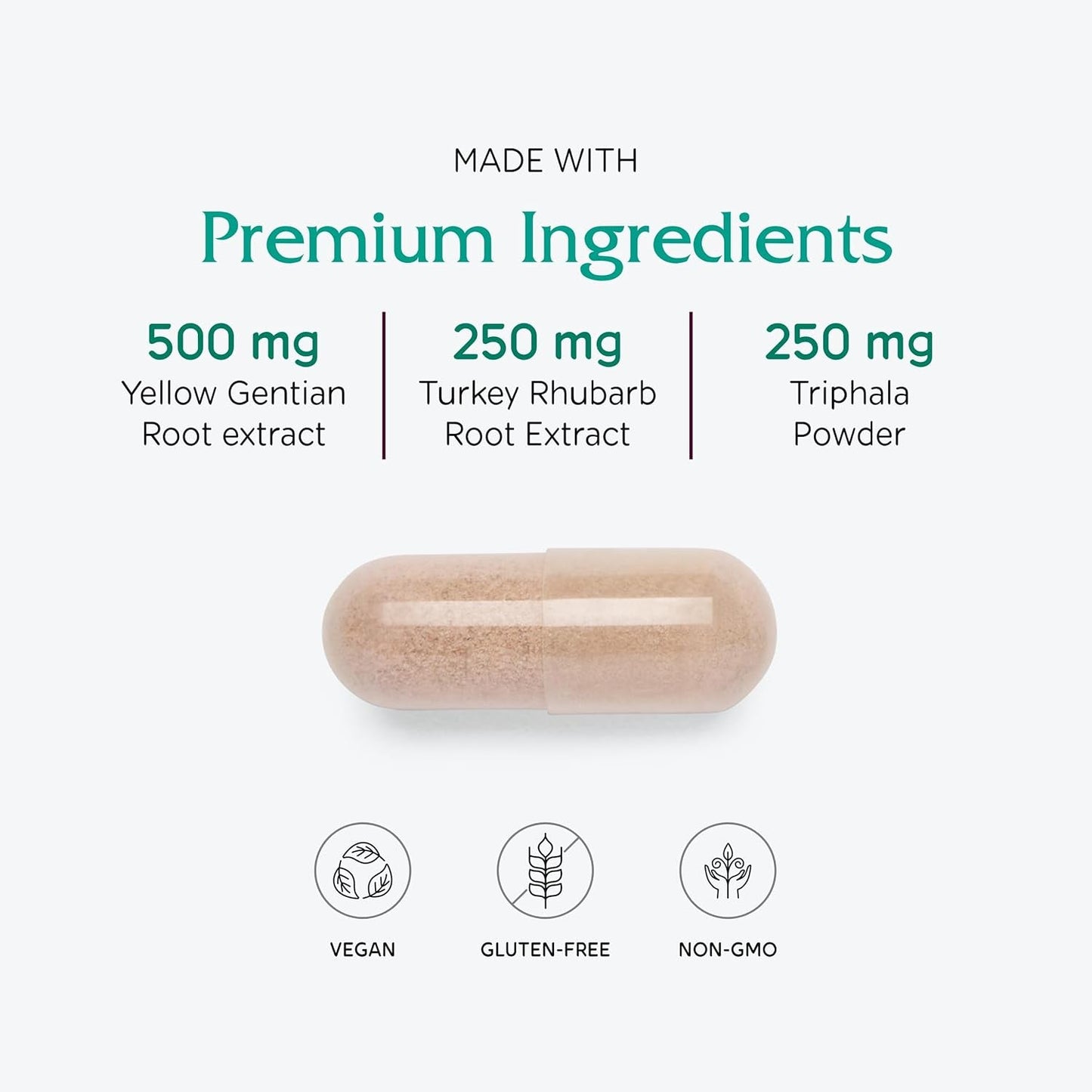 Natural Colon Cleanse Supplement - 90 Capsules