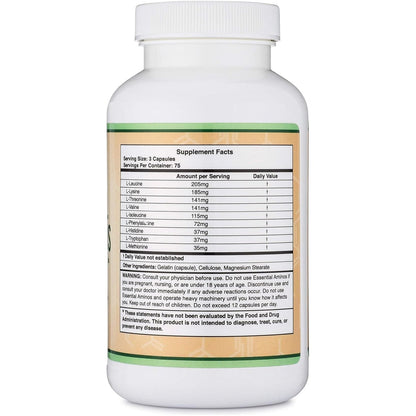 Premium Amino Acids Capsules for Muscle Recovery