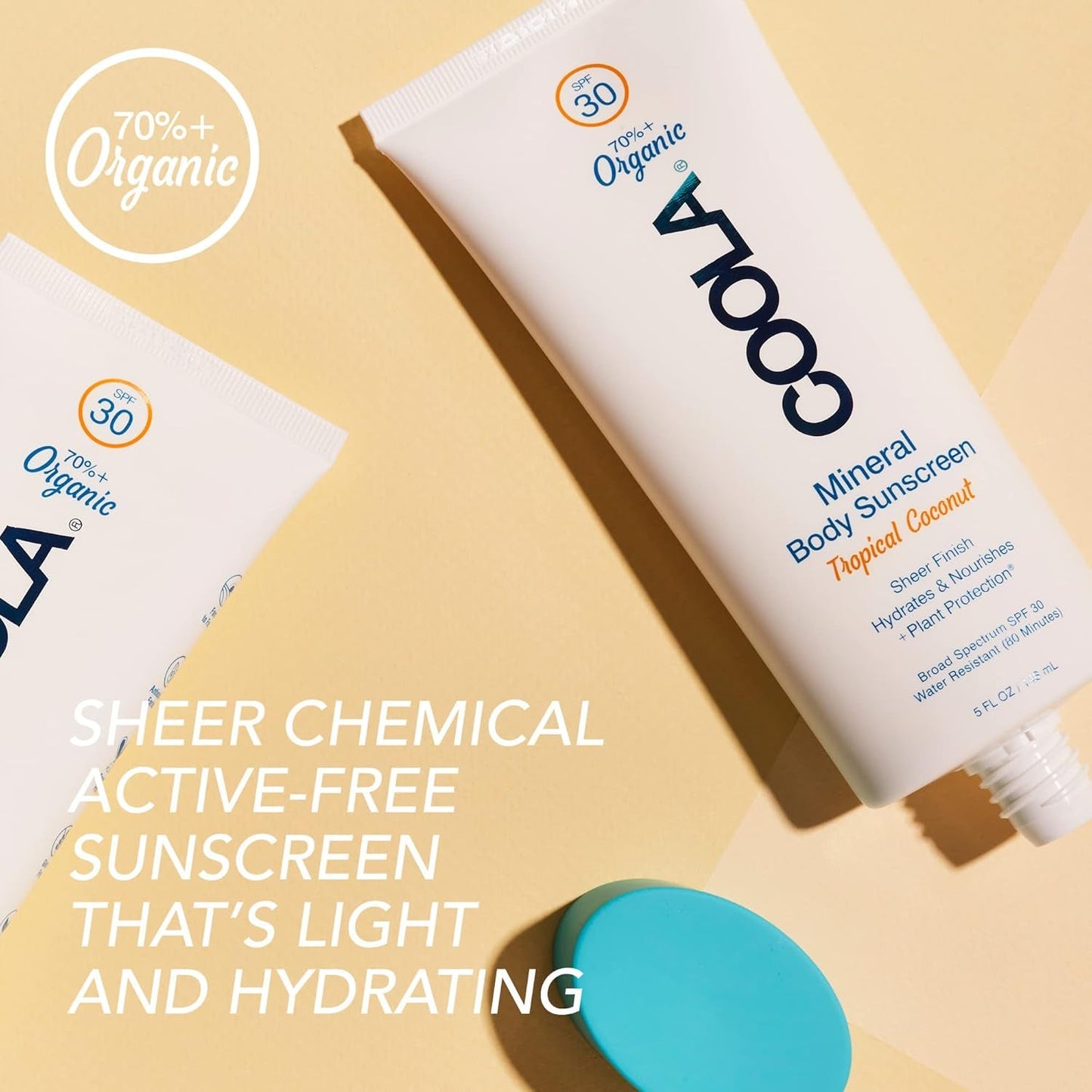 Natural Zinc Sunscreen SPF 30 - 148ml Coconut Scent