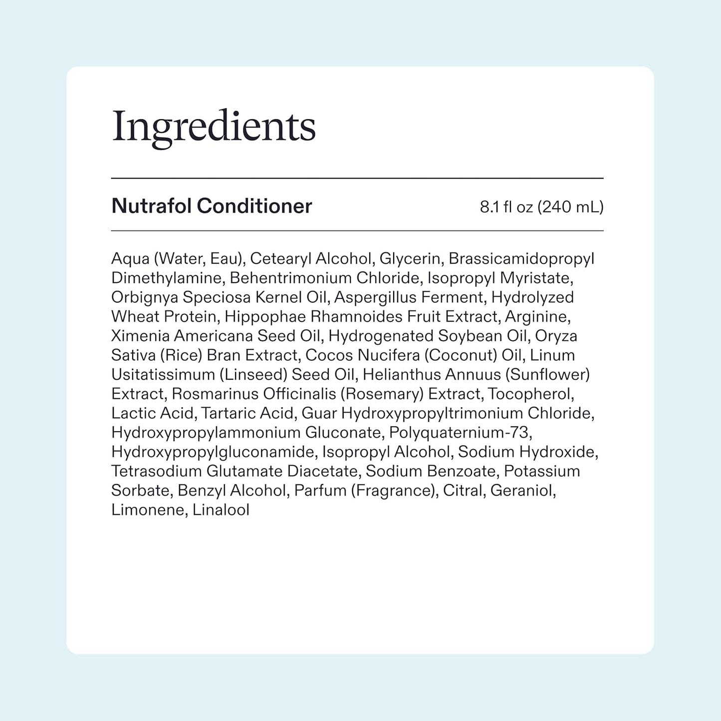 Nourishing Hair Strength Conditioner