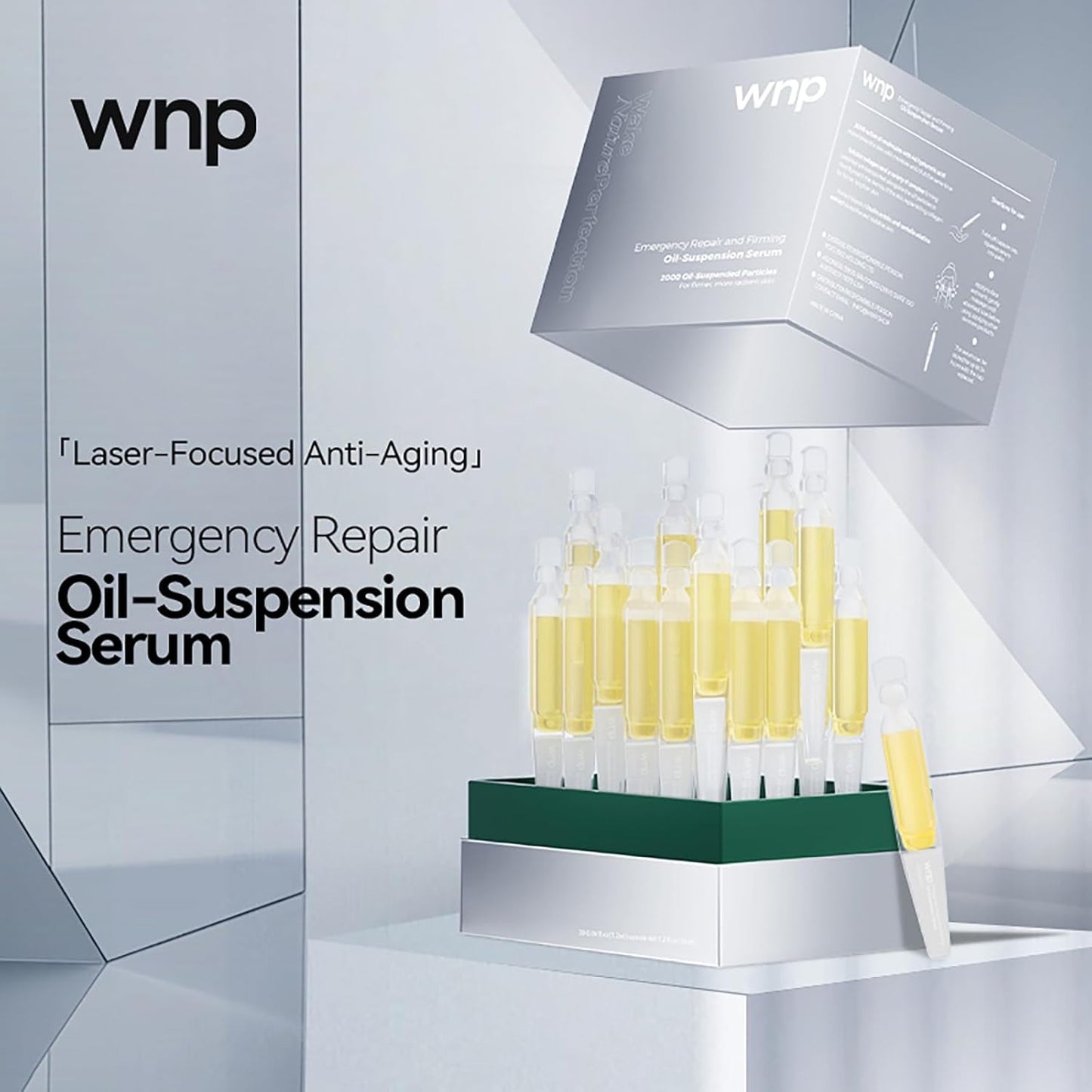 Intensive Anti Aging Face Serum with Collagen and Hyaluronic Acid
