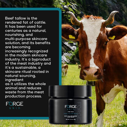 Natural Face Moisturizer for Men - Hydrating Anti Aging Cream