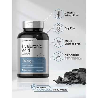 Advanced Hyaluronic Acid Joint Supplement 120 Capsules