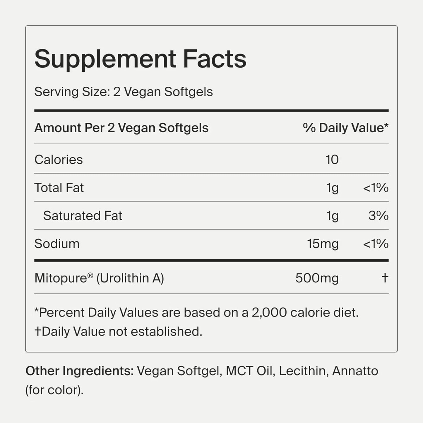 Premium Urolithin A Softgels for Cellular Health Boost