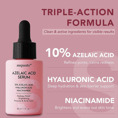 Gentle Azelaic Acid Face Serum for Soothing Red Skin